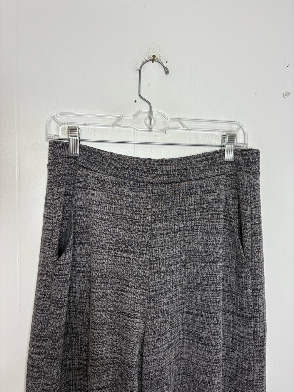 Banana Republic Pants Womens Small Wide Leg Heathered Pull On Comfort Workwear - Picture 4 of 7